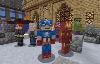 Minecraft Avengers Görünümü
