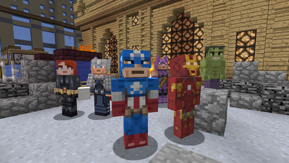 Minecraft Avengers Görünümü