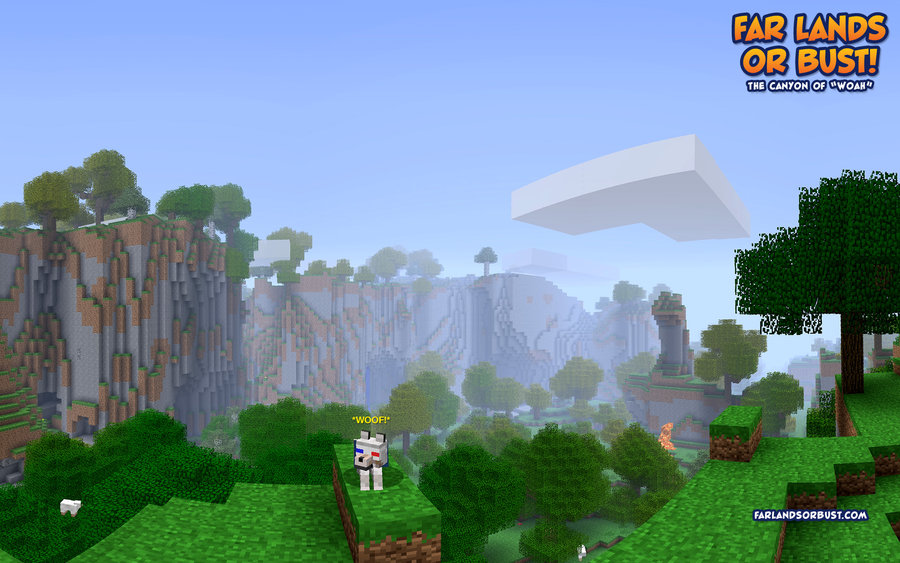 Minecraft Far Lands`e Nasıl Gidilir