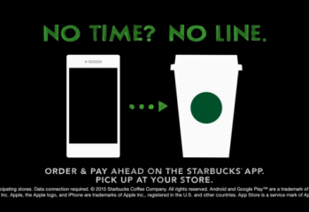 Starbucks'ın yeni uygulamasıyla artık online sipariş telefonlara geliyor.